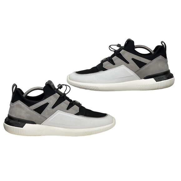 Tod\'s Men\'s Sneaker M 7.5 W 9 No_Code 91B Black White Sport Leather Italy $695 main image 9